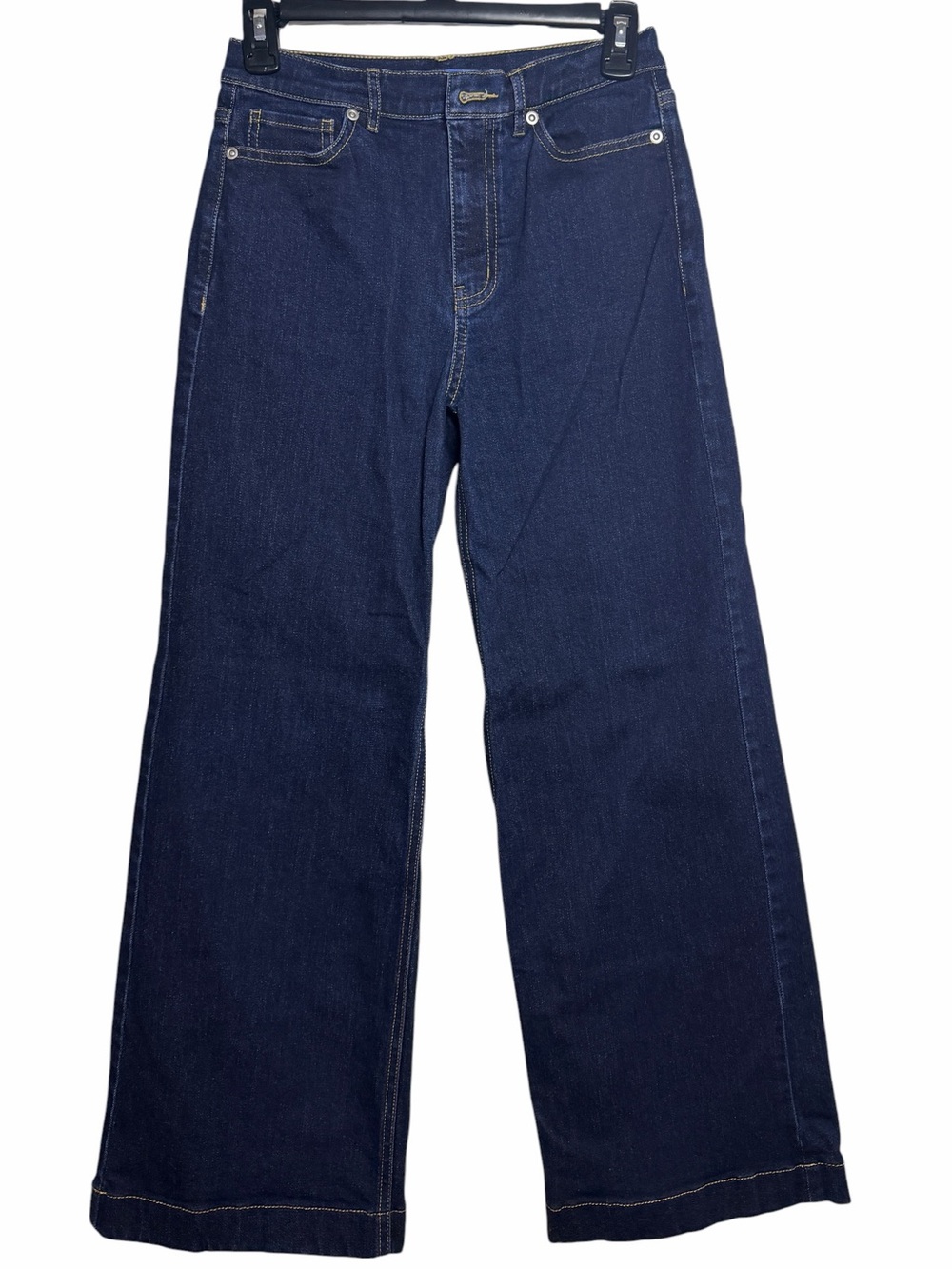 J. McLaughlin Dark Indigo Wide-Leg Jeans
